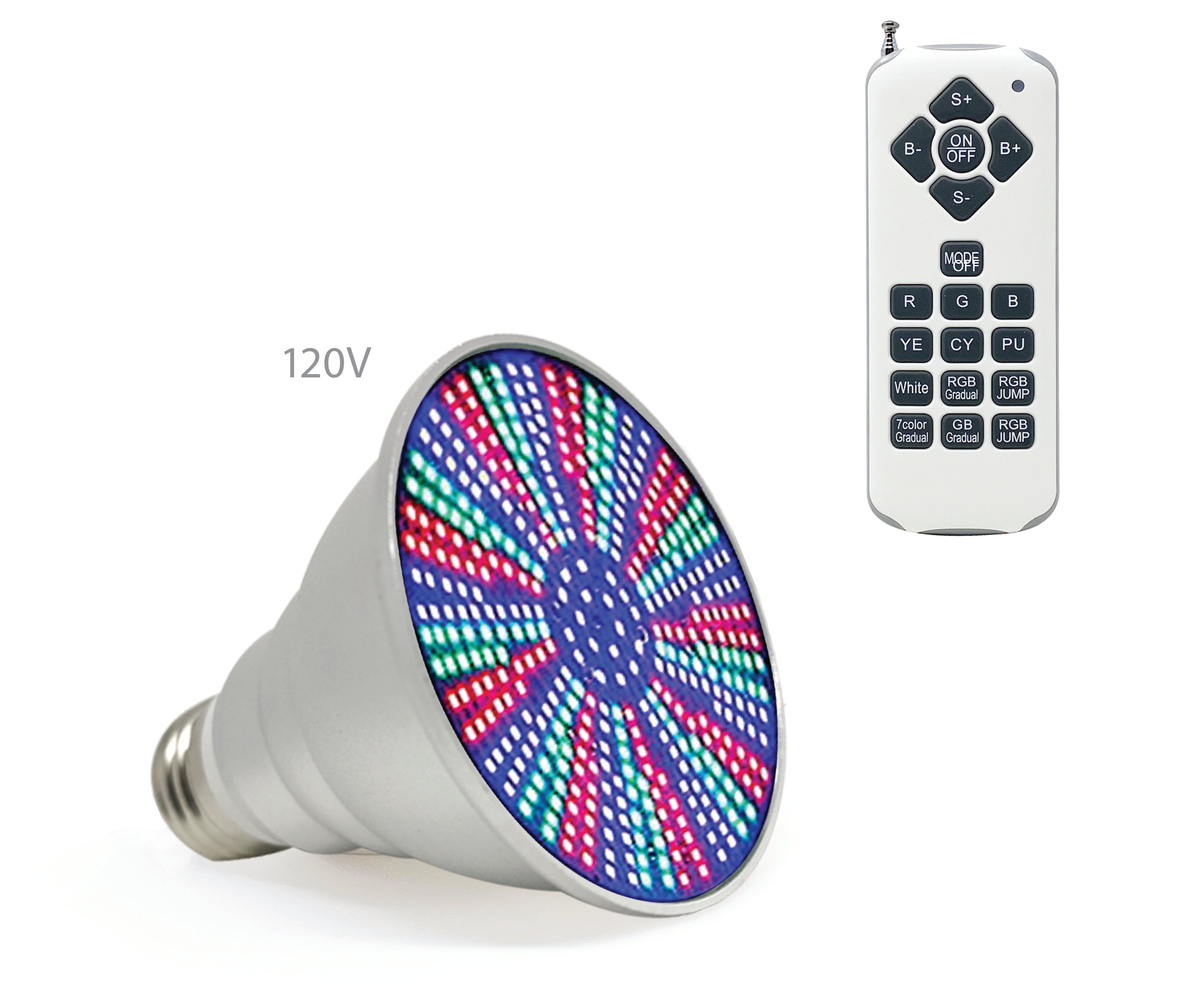 Life-Bulb LED-Glühbirne für Spa, Whirlpool | 120V 10W RGB-W | Lebenslange Ersatzgarantie | Ersatzbirne für Pentair, Hayward und andere Leuchten