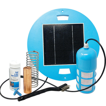 Pool Biotic Solar Pool Ionizer | In-Skimmer Clean-Out Fitment (Up to 45K Gallons) | Lifetime Replacement Program