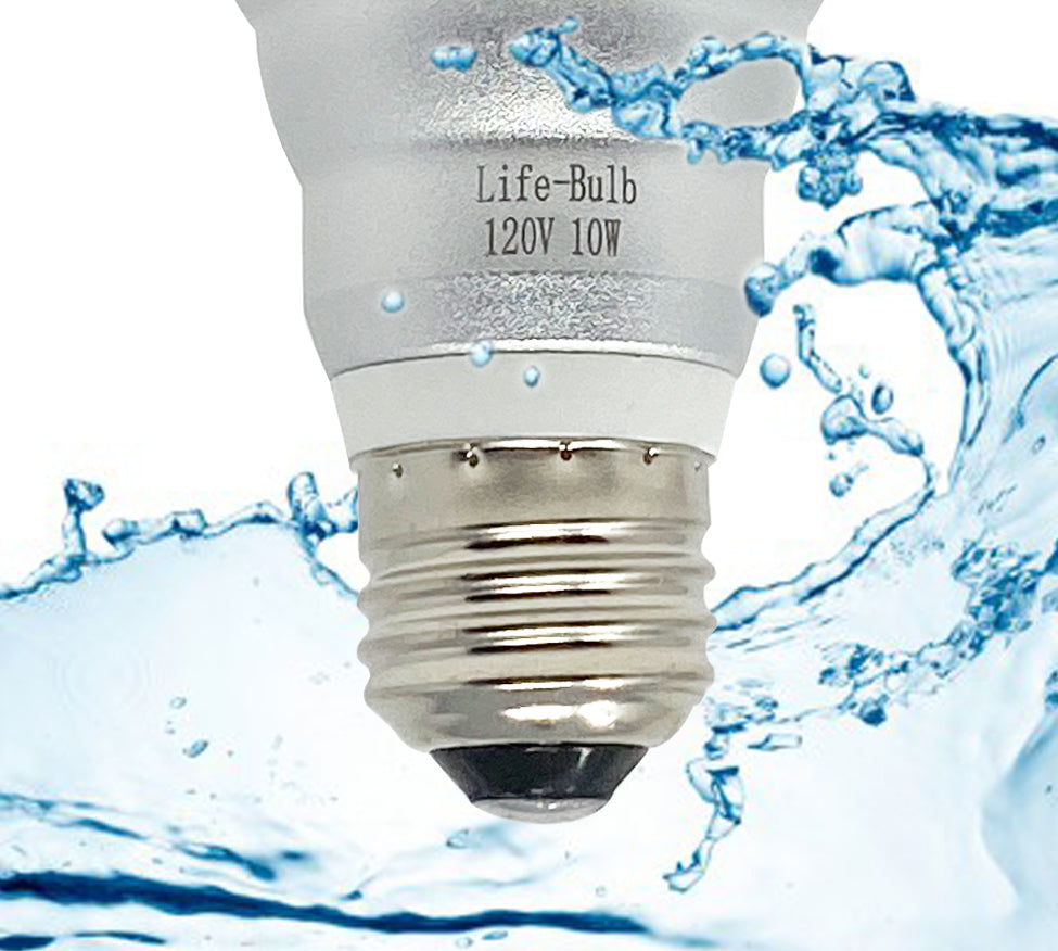 Life-Bulb LED Light Bulb for Spa, Hot Tub | 120V 10W RGB-W | Lifetime Replacement Warranty | Replacement Bulb for Pentair, Hayward and otherFixture